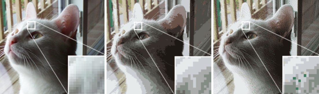 ตัวอย่าง Image Dithering